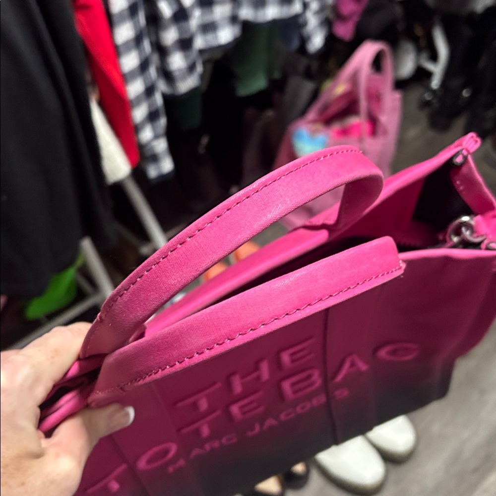 Marc Jacobs Ombré pink medium tote bag - Picture 5 of 5
